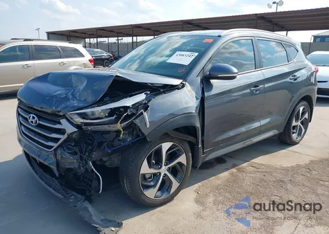 2017 Hyundai Tucson Sport из США, поврежденный, VIN KM8J33A2XHU472591